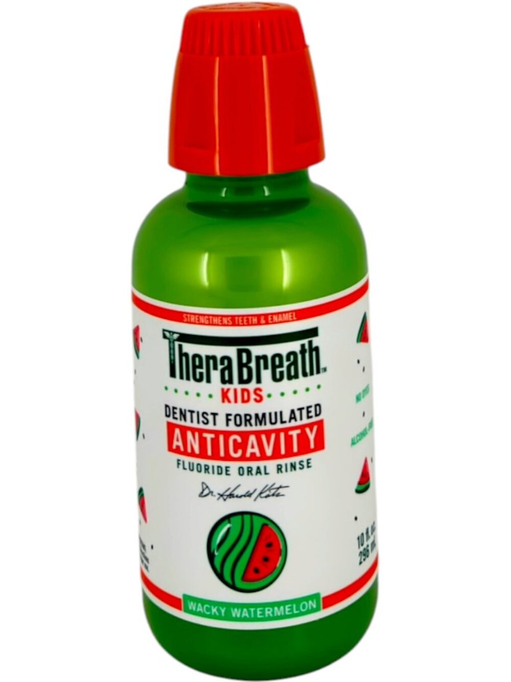 TheraBreath Kids Anticavity Fluoride Oral Rinse Watermelon Wacky Mouthwash